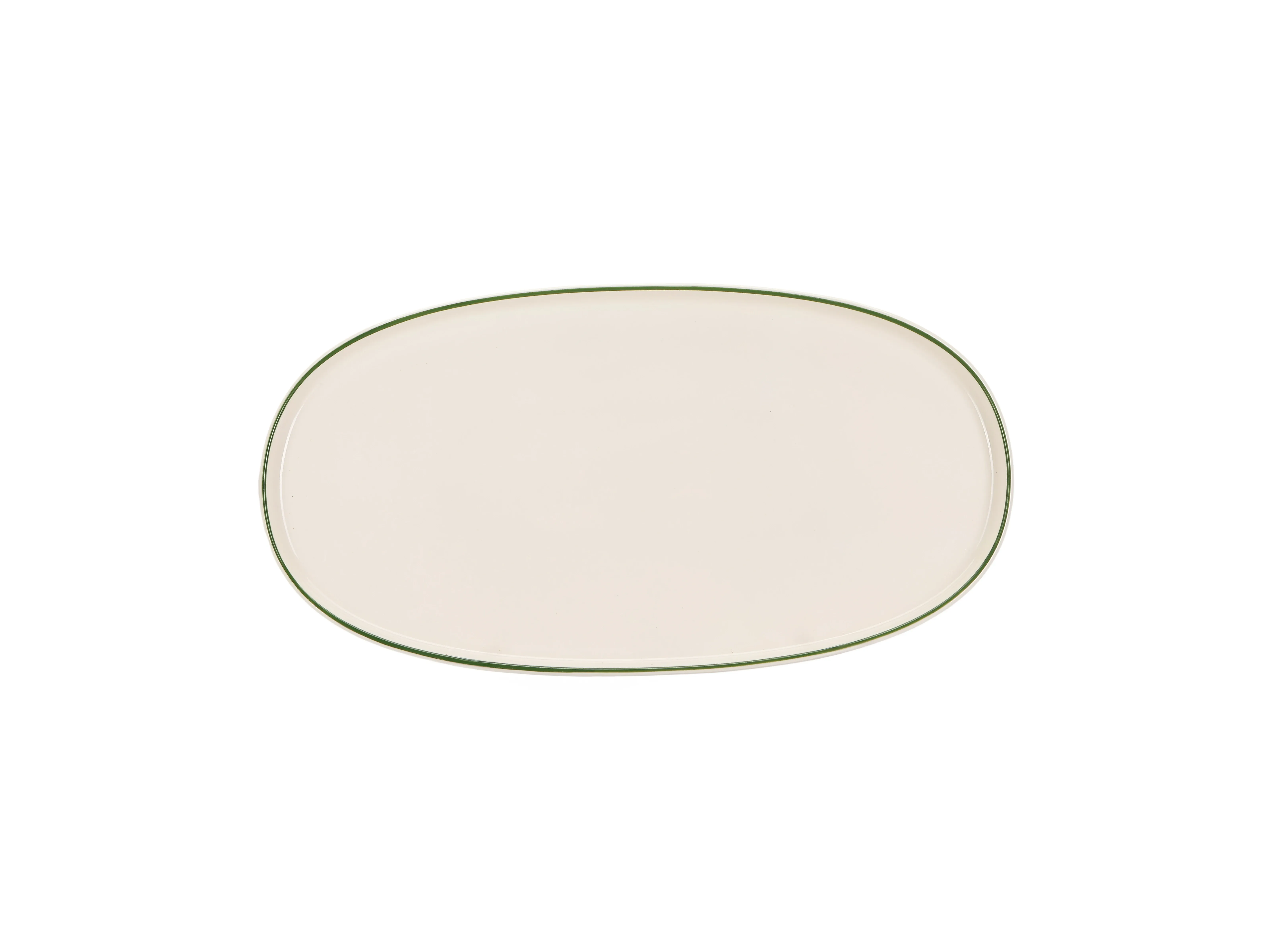 Nami Emerald Oval Plate 29cm