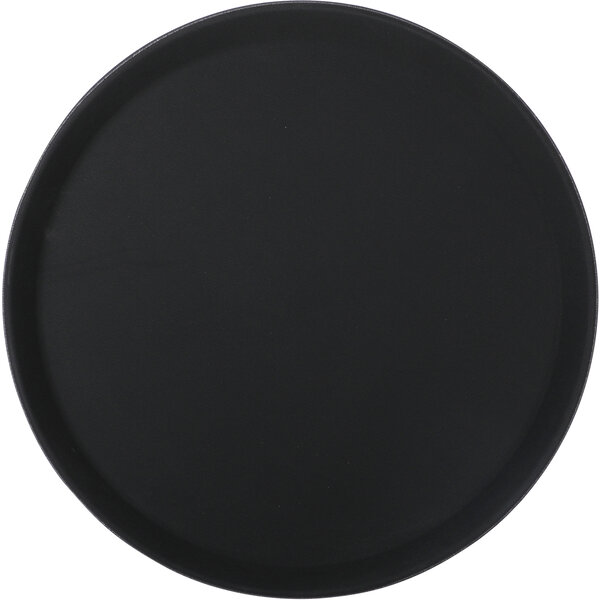 Tablett Polypropylen 41 cm, rund, schwarz