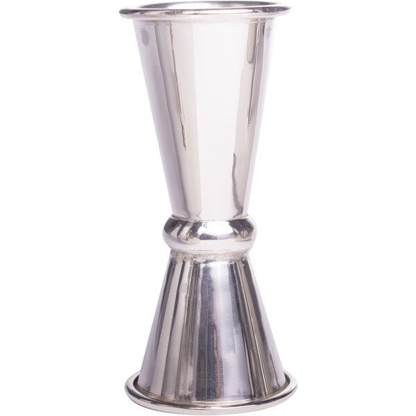 Barmaß Jigger Japan Style versilbert 30/45ml