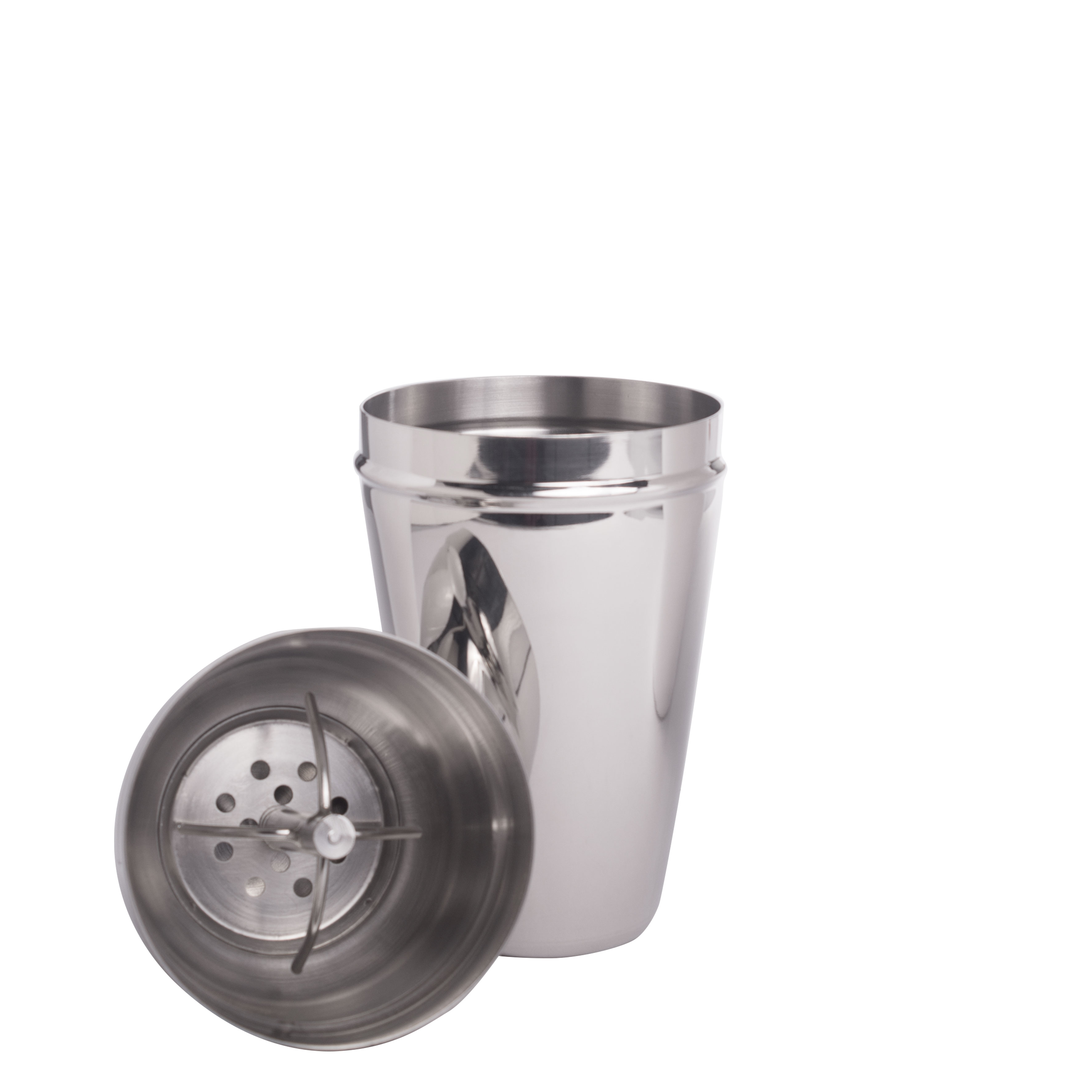 Cocktail-Shaker, poliert 3-teilig