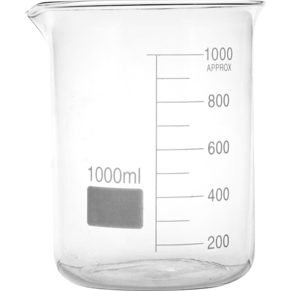 Scientific Glass Beaker 1000ml
