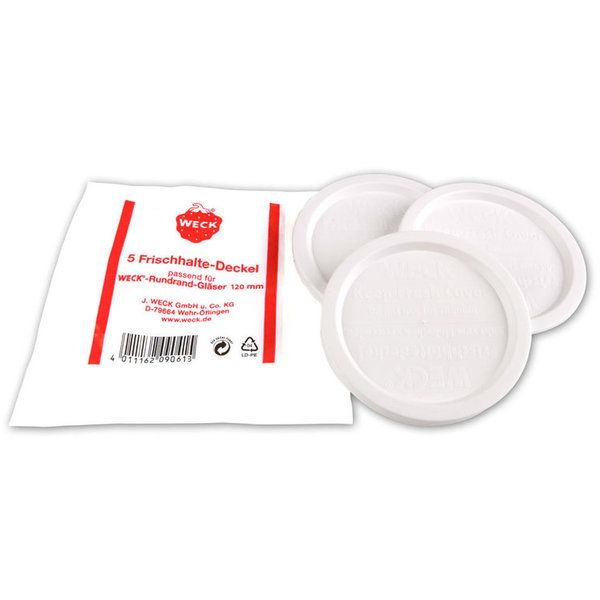 Frischhaltedeckel Ø 12 cm weiß RR120